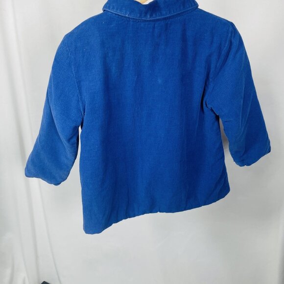 Southern Taters Boutique Toddler Boys Blue Double Breasted Collared Jacket 3T - Picture 6 of 8